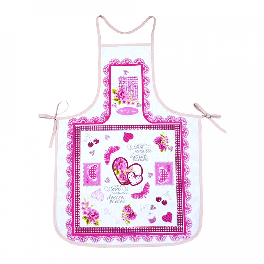 Фартук Lotus Style - Romance FK-01 светло-розовый
