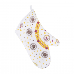 Кухонный набор Lotus Daily - Coffee time рукавица+прихватка+полотенце, , 5