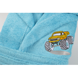 Халат детский Lotus - Jeep 3-4 года бирюзовый, , 3