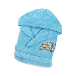 Халат детский Lotus - Car 3-4 года бирюзовый, , 4