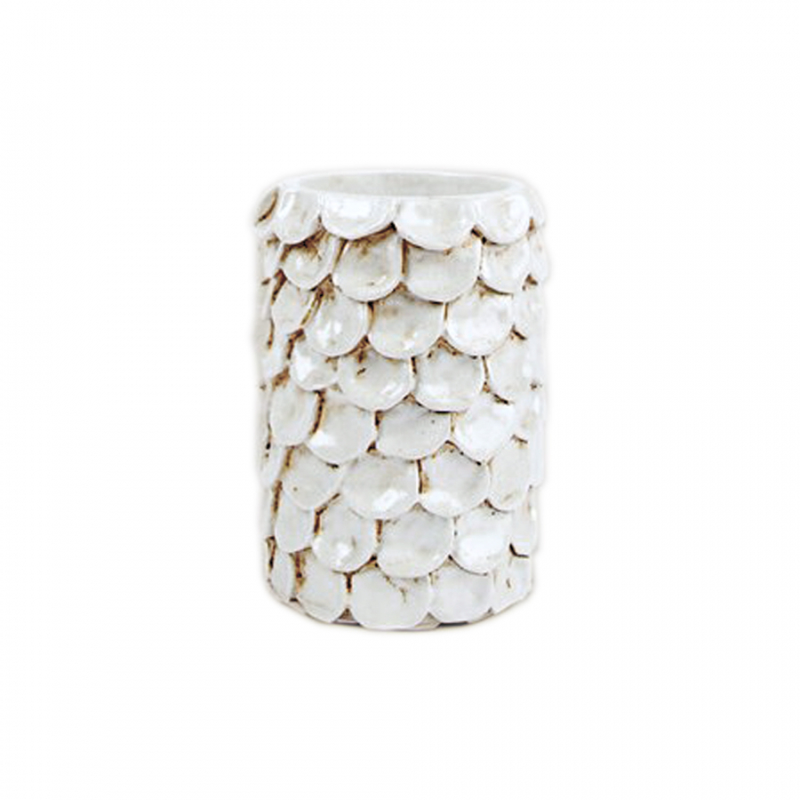 Стакан для зубных щеток Irya - Lindy krem кремовый