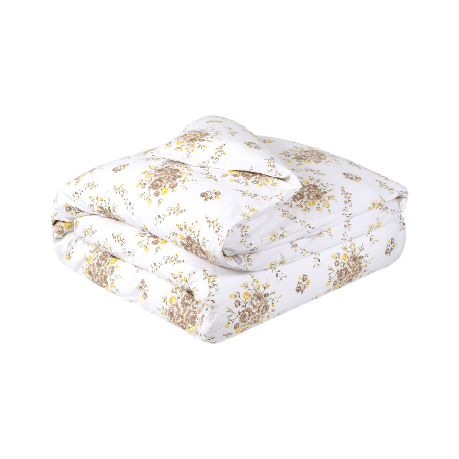 Пододеяльник Amour Paris - Linda бежевый евро