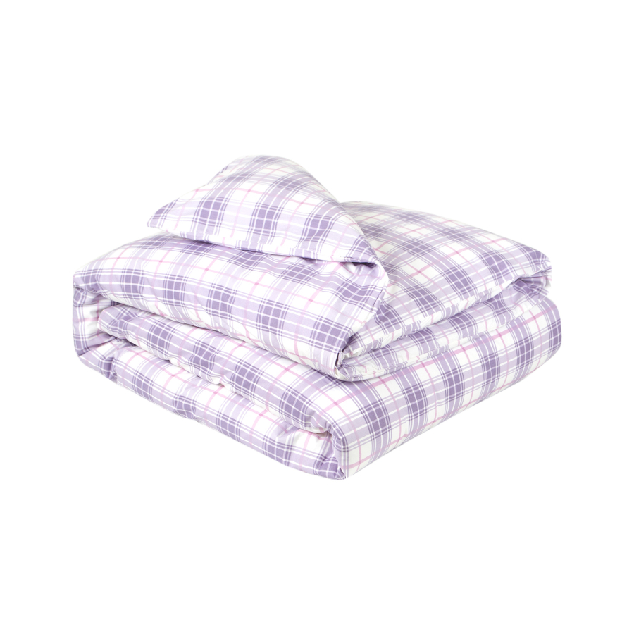 Пододеяльник Amour Paris - Victor лиловый евро