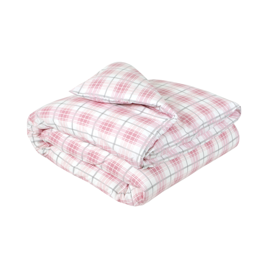 Пододеяльник Amour Paris - Victor розовый евро