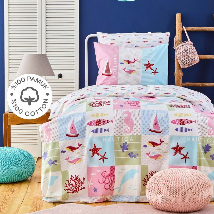 Постельное белье Nautica Home - Marine ранфорс подростковый
