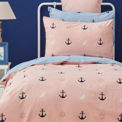 Постельное белье Nautica Home - Anchor ранфорс подростковый, , 3