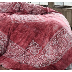 Постельное белье Dantela Vita сатин Digital с 3D принтом - Grace brick кирпичный евро, , 5