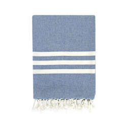 Плед-накидка Barine - Ege Denim синий 120*165, , 2