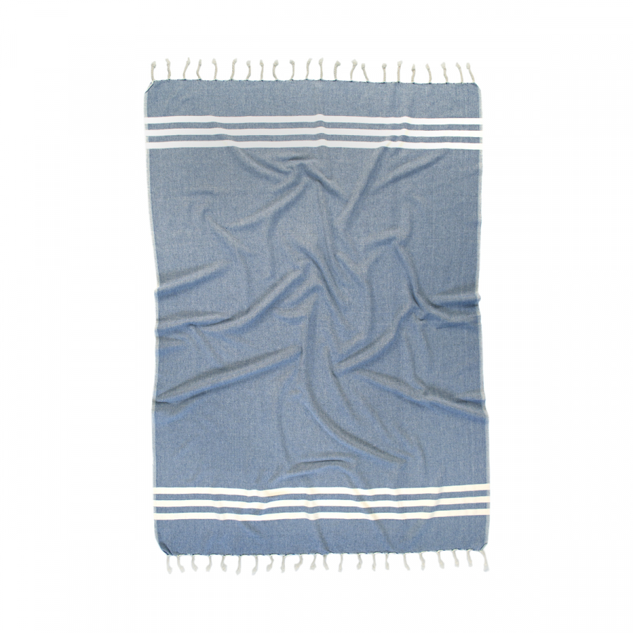 Плед-накидка Barine - Ege Denim синий 120*165