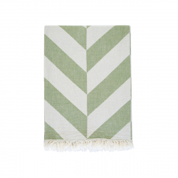 Плед-накидка Barine - Fishbone Throw Green Eyes 130*180, , 2
