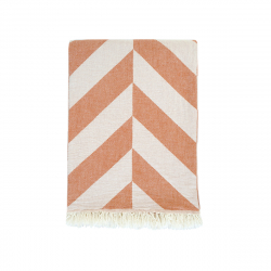 Плед-накидка Barine - Fishbone Throw Orange 130*180, , 2