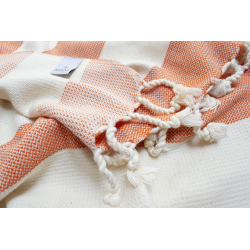 Плед-накидка Barine - Deck Throw Orange 135*160, , 4