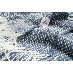 Плед-накидка Barine - Wave indigo синий 140*170, , 4