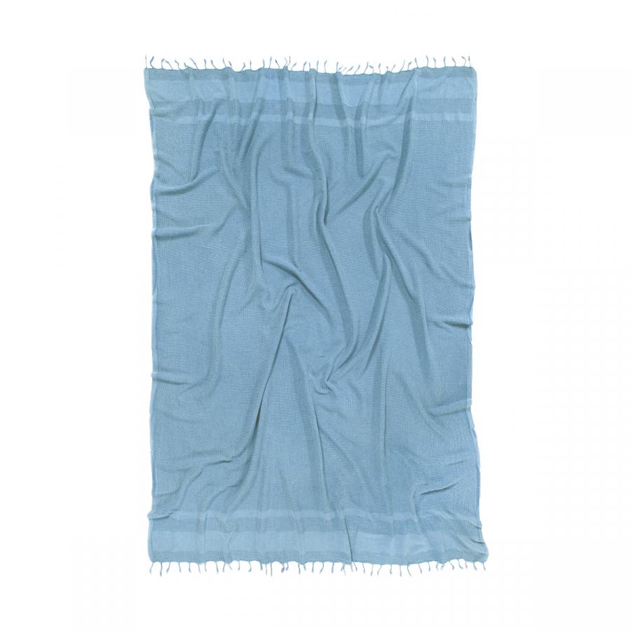 Плед-накидка Barine - Stone Throw turquoise бирюзовый 140*170