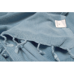 Плед-накидка Barine - Stone Throw turquoise бирюзовый 140*170, , 4