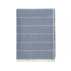 Плед-накидка Barine - Gleam denim синий 120*165, , 3