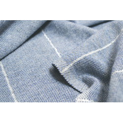 Плед-накидка Barine - Gleam denim синий 120*165, , 4