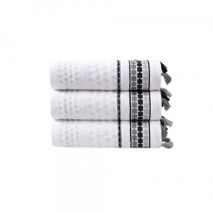 Полотенце Irya Jakarli - Coplin gri серый 50*90