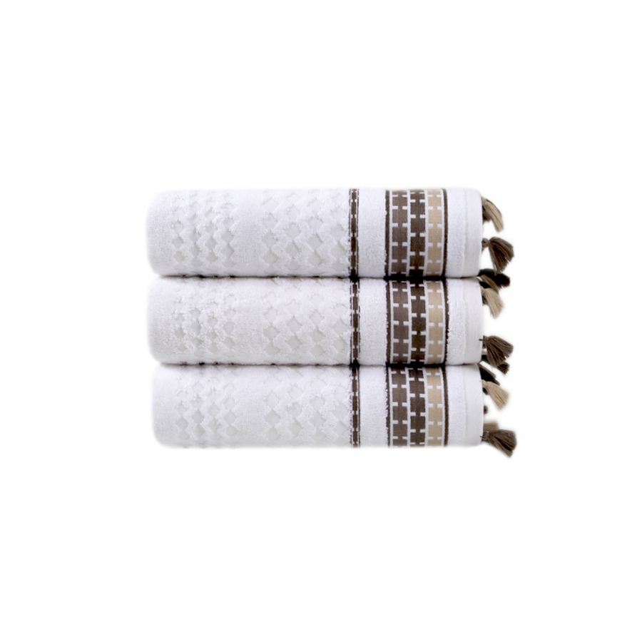 Полотенце Irya Jakarli - Coplin bej бежевый 50*90