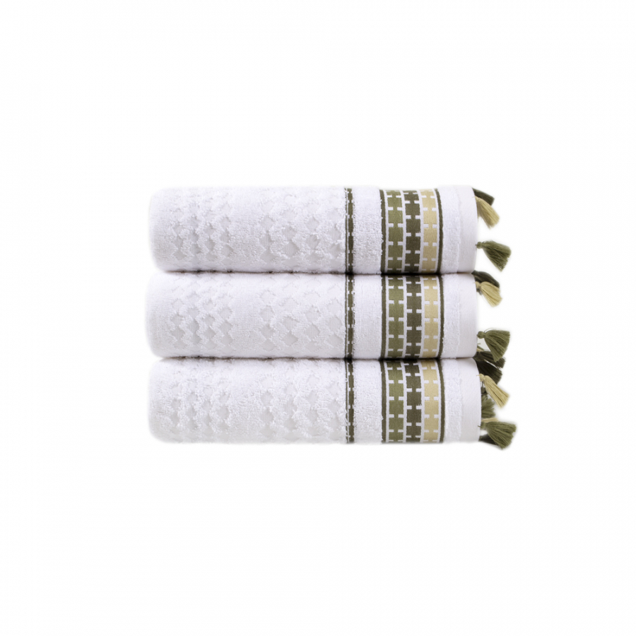 Полотенце Irya Jakarli - Coplin yesil зеленый 50*90