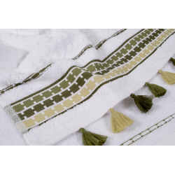 Полотенце Irya Jakarli - Coplin yesil зеленый 50*90, , 4