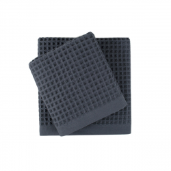 Полотенце Lotus Home - Waffle antrasit антрацит 70*140, , 3