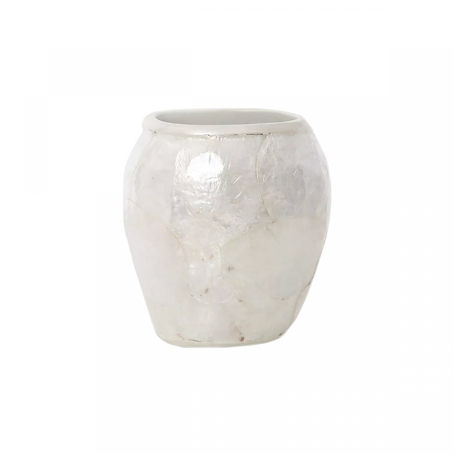 Стакан для зубных щеток Irya - Sedef beyaz белый