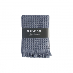 Полотенце Penelope - Eve Waffle lacivert синий 50*100, , 3
