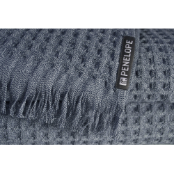 Полотенце Penelope - Eve Waffle lacivert синий 50*100, , 4