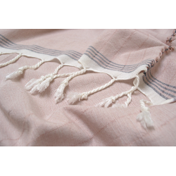 Полотенце Irya Pestemal - Carmen pudra пудровый 90*170, , 5