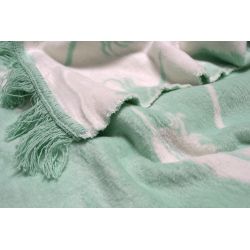 Плед Lotus - Desire mint хлопок 150*200, , 3