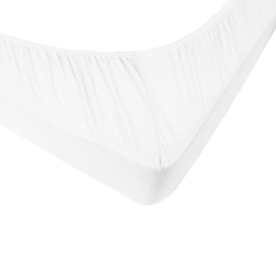 Простынь трикотажная на резинке Lotus - Белая 100*200+25, , 3