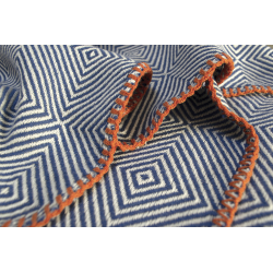 Покрывало Barine - Tetra Throw Denim 135*195 темно-синий, , 4