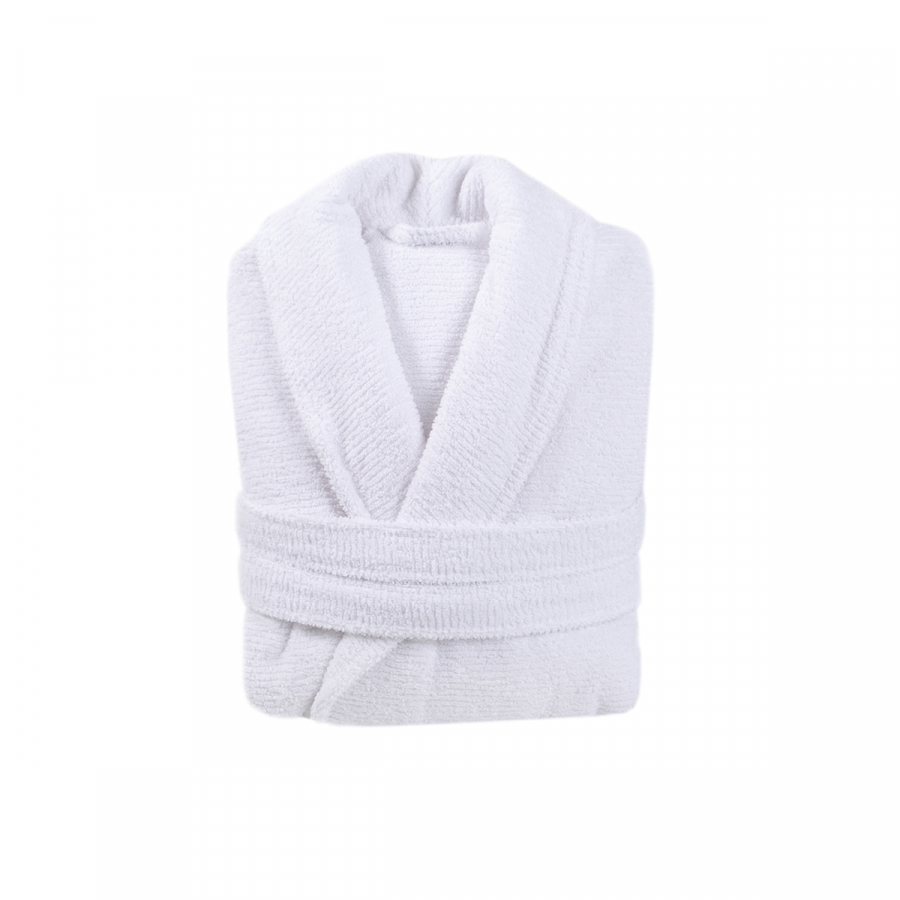 Халат махровый Lotus Home - Nella white L/XL