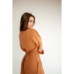 Халат Barine - Muslin indian tan кирпичный XS, , 4