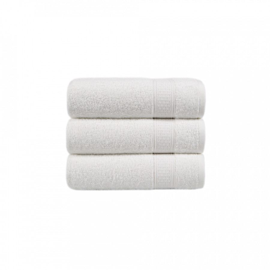 Полотенце Karaca Home - Diele offwhite молочный 50*90