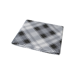 Простынь Iris Home ранфорс - Brok серый 140*200+25 на резинке, , 3