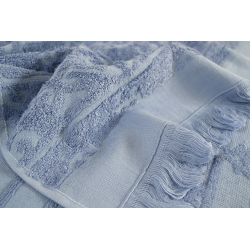 Полотенце Tac Royal Bamboo Jacquard - S. Mavi 50*90, , 4