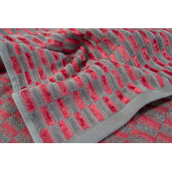 Полотенце Tac - Mila бордо 50*90, , 4