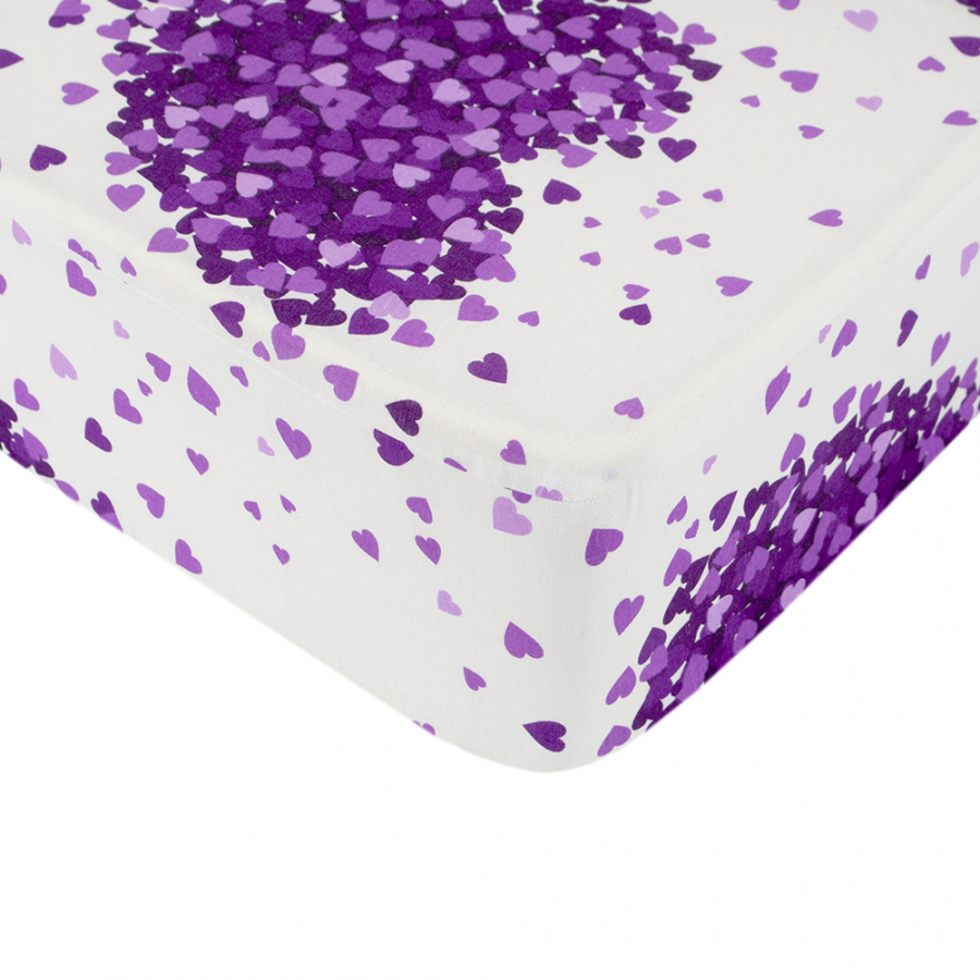 Простынь Iris Home ранфорс - Amilla 140*200+25 на резинке