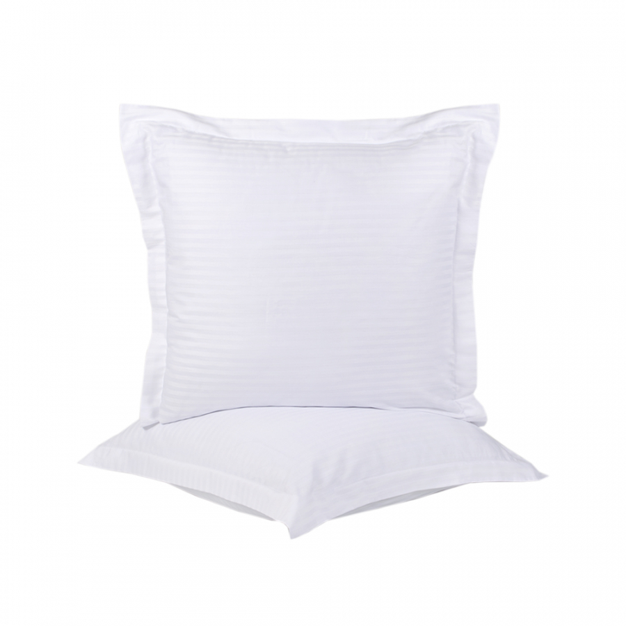 Наволочки Lotus Отель - Сатин Страйп 1*1 белый Турция 70*70+5 (2 шт) 