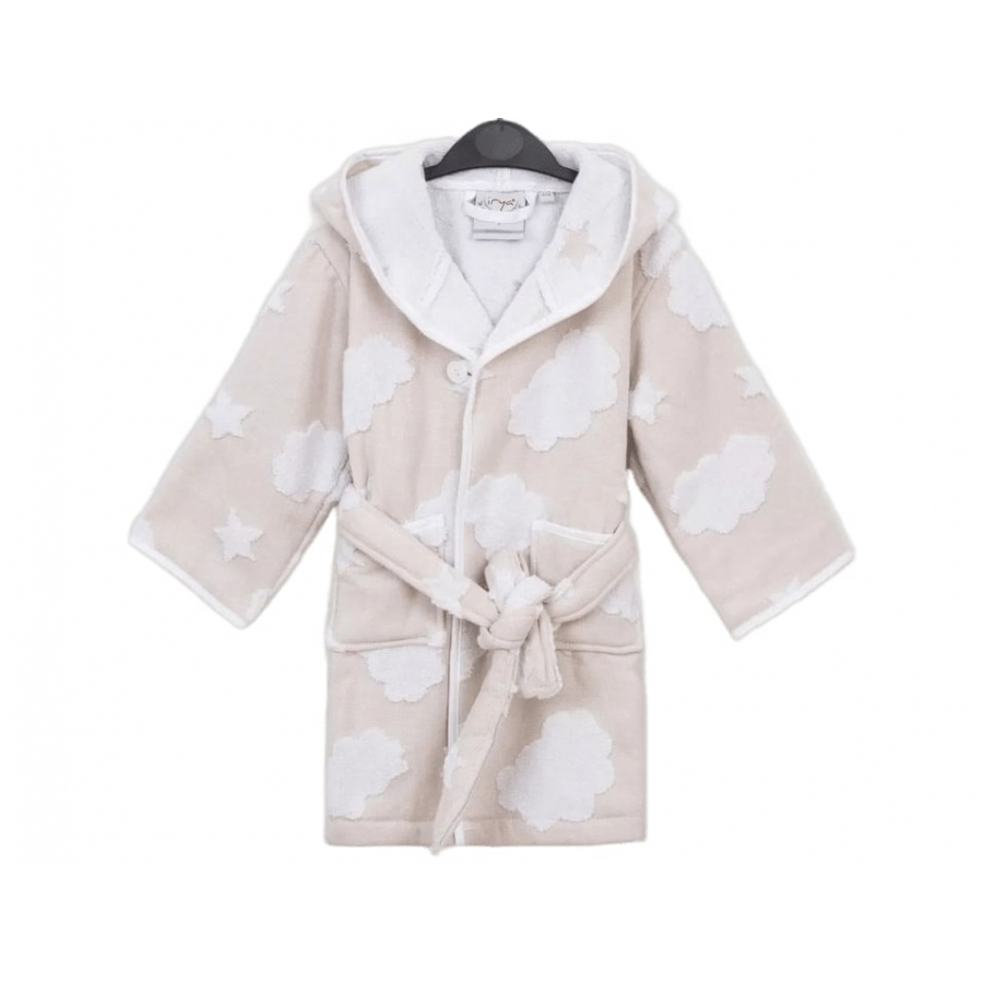 Халат детский Irya - New Cloud bej бежевый 4-5 лет