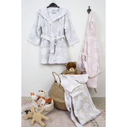 Халат детский Irya - Bear bej бежевый 4-5 лет, , 5