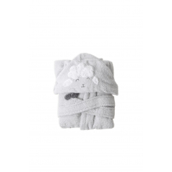 Халат детский Irya - Wooly a.gri светло-серый 4-5 лет, , 3