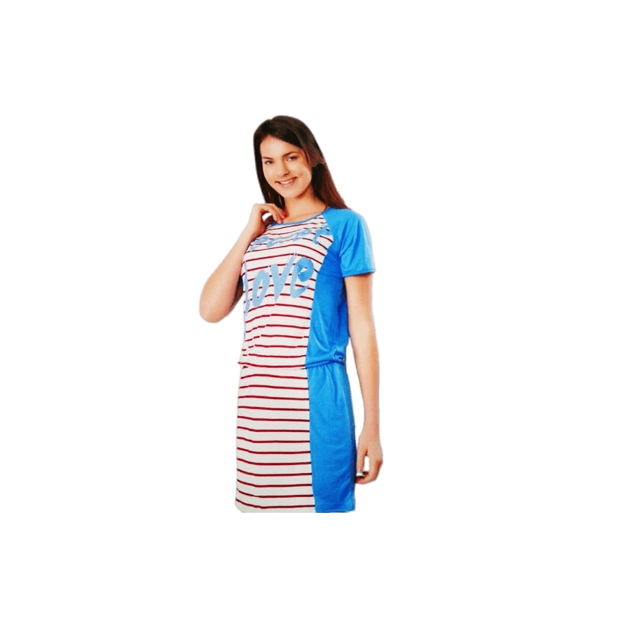 Домашняя одежда Sccalla - Туника 2105 голубая S