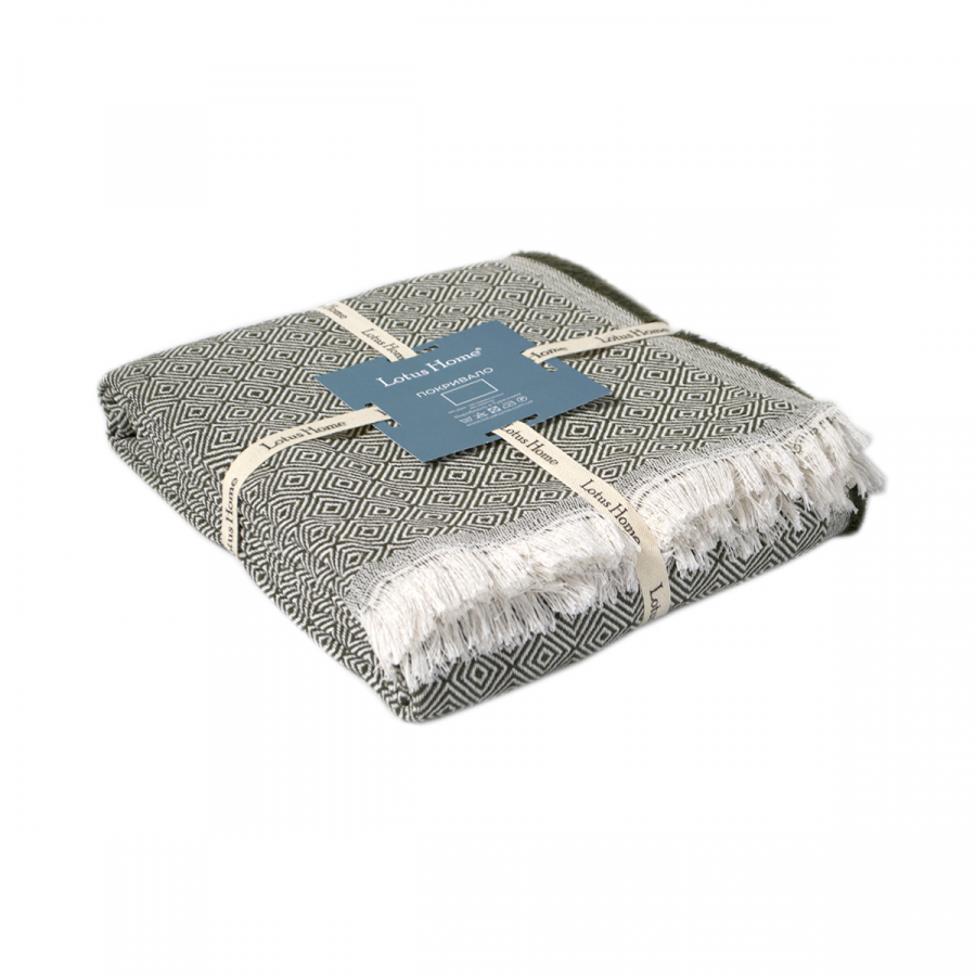 Покрывало Lotus Home - Roina khaki хаки 220*240