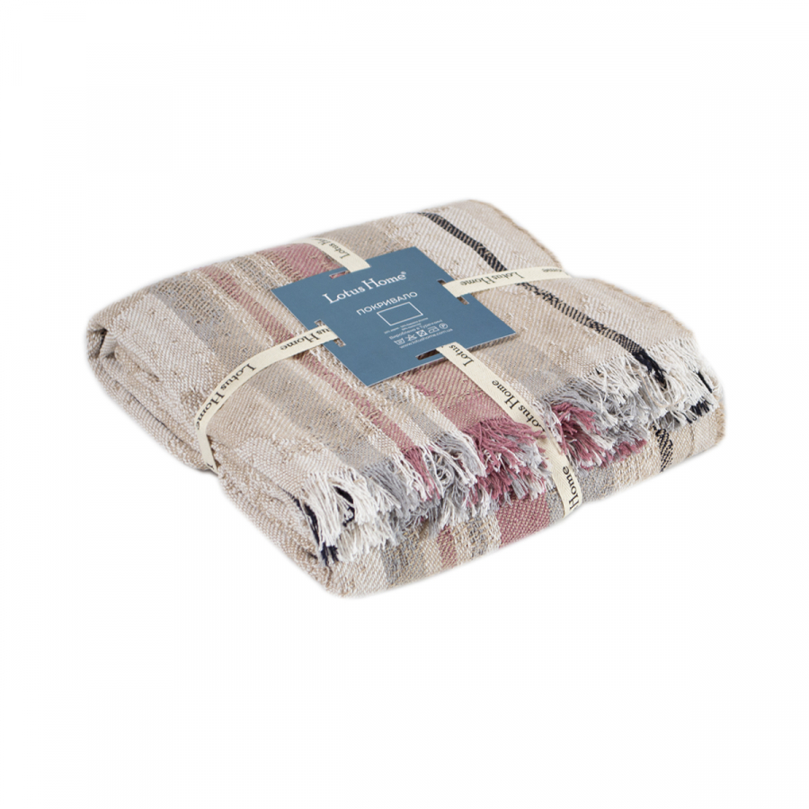 Покрывало Lotus Home - Livina pudra пудровый 220*240