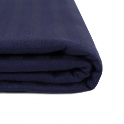 Пододеяльник Iris Home Отель - Сатин Страйп 1*1 темно-синий 160*220, , 3