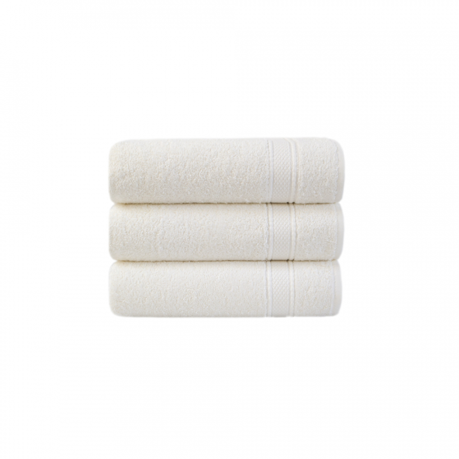 Полотенце Karaca Home - Daily Soft offwhite молочный 50*90