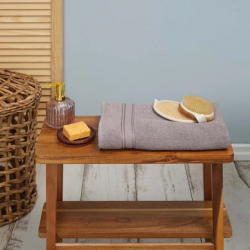 Полотенце Karaca Home - Daily Soft gri серый 70*140, , 5